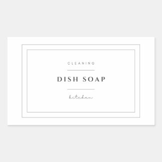 Aufkleber für die Etikettierung von Küchengeschirr