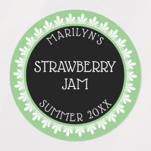 Aufkleber für die Farbmarkierung Grün, Schwarz und