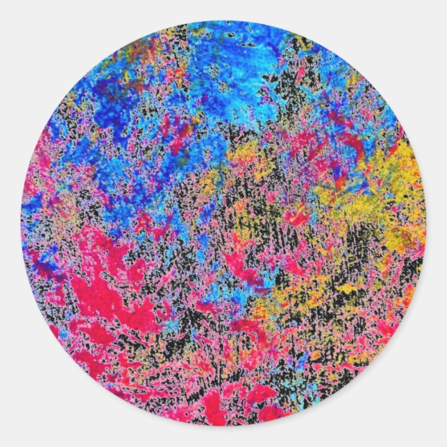 Aufkleber für die Farbrunde (Vorderseite)