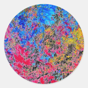 Aufkleber für die Farbrunde