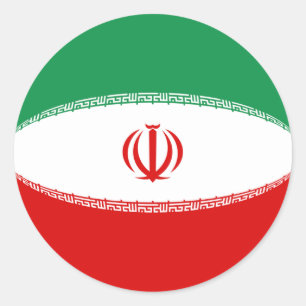 Aufkleber für die Flagge des Iran