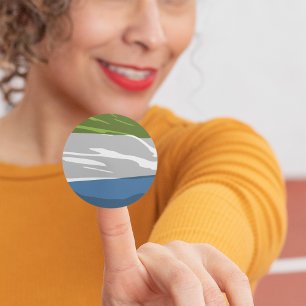 Aufkleber für die Flagge Sierra Leones