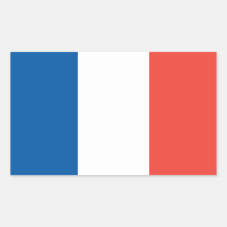 Aufkleber für die französische Flagge
