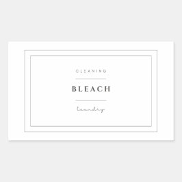 Aufkleber für die Füllmarke "Wäscheschutz"