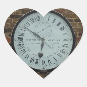 Aufkleber für die galvanomagnetische Uhr