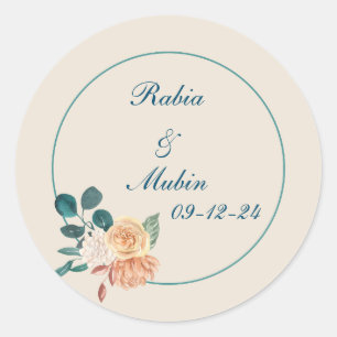Aufkleber für die Gastgeschenk Hochzeit