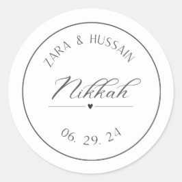 Aufkleber für die Gastgeschenk Hochzeit, Aufkleber