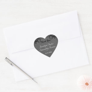 Aufkleber für die Gastgeschenk Hochzeit Bläserschw