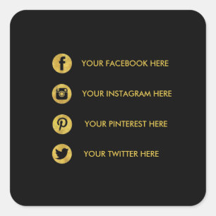 Aufkleber für die geometrischen sozialen Medien