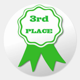 Aufkleber für die Green Ribbon-Auszeichnung des Le