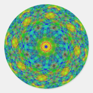 Aufkleber für die grüne Spirale-Drehung
