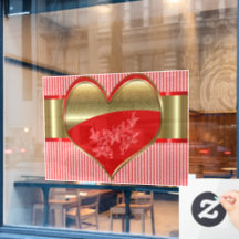 Aufkleber für die Hearts-Fensterheber