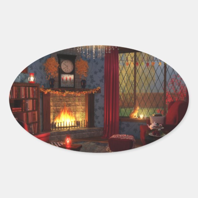 Aufkleber für die Herbstruhelosigkeit (Vorderseite)