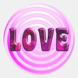 Aufkleber für die Hypnotic-Liebe