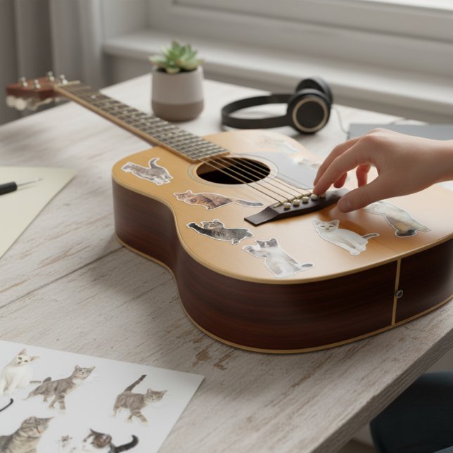 Aufkleber für die Katzen (Cute Cat Sticker Collection)