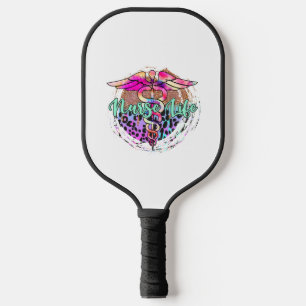 Aufkleber für die Krankenversicherung 1 Pickleball Schläger