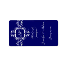 Aufkleber für die Lippenpfanne mit weißer Romance