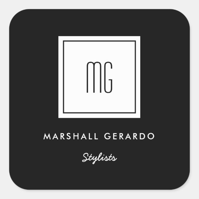 Aufkleber für die Logo-Aufkleber für das Unternehm (Vorderseite)