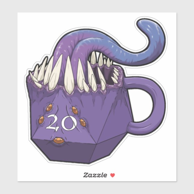 Aufkleber für die MimikTasse (Blatt)