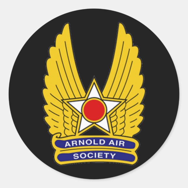 Aufkleber für die offizielle Arnold Air Society (Vorderseite)