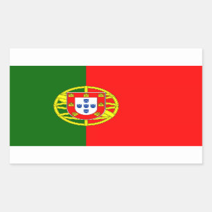 Aufkleber für die portugiesische Flagge