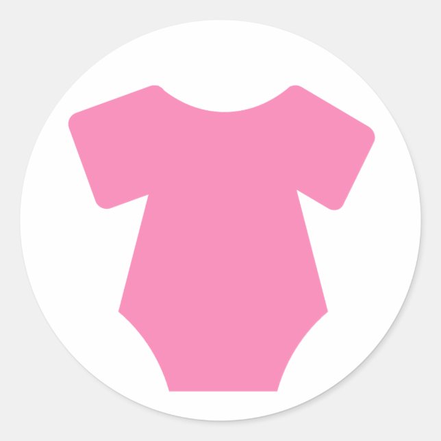Aufkleber für die rosa Outfit (Vorderseite)