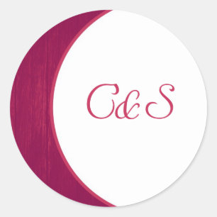 Aufkleber für die Rosa-/Weißholz-Körnerumhüllung