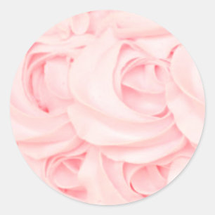 Aufkleber für die Rose des Zuckergusses