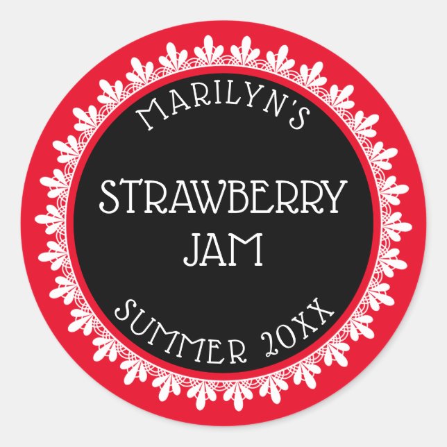 Aufkleber für die rote, schwarze und weiße Besatzu (Vorderseite)