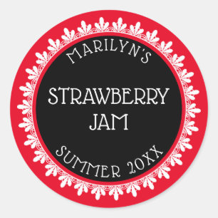 Aufkleber für die rote, schwarze und weiße Besatzu