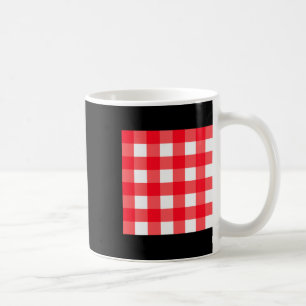 Aufkleber für die roten und weißen Rasterpunkte de Kaffeetasse