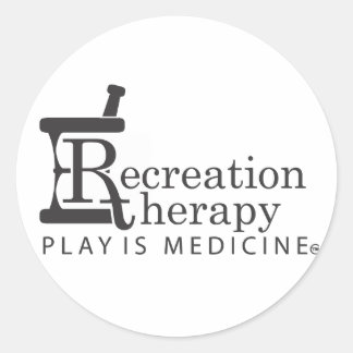 Aufkleber für die Round-Recreation-Therapie