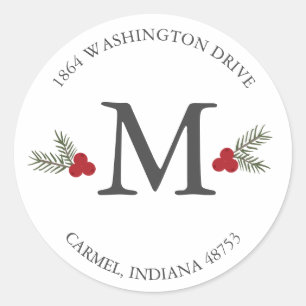 Aufkleber für die Rücksendeadresse