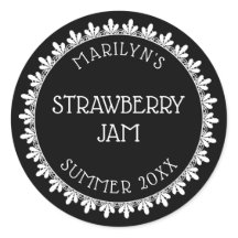 Aufkleber für die schwarze und weiße Konservierung