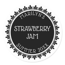 Aufkleber für die schwarze und weiße Konservierung