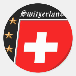 Aufkleber für die Schweiz