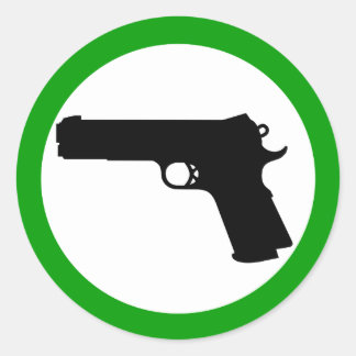 Aufkleber für die Selbstverteidigungszone