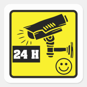 Aufkleber für die Sicherheitskamera