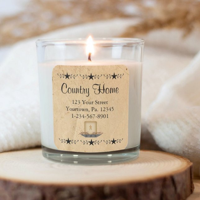 Aufkleber für die Star-Border-Kerze (Von Creator hochgeladen)