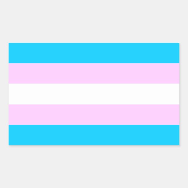 Aufkleber für die Trans-Prix-Flagge (Vorderseite)
