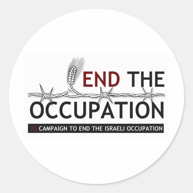 Aufkleber für die US-Kampagne (Vorderseite)