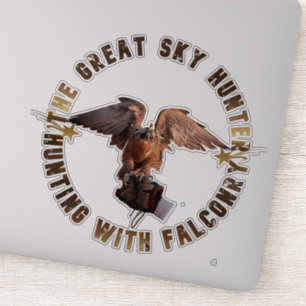 Aufkleber für die Vogeljagd