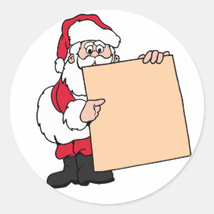 Aufkleber für die Weihnachtskarte