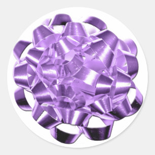 Aufkleber für die Weihnachtssaison der lila Weihna