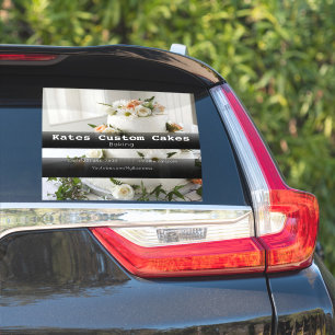 Aufkleber für die Werbung für Geschäftsfahrzeuge n