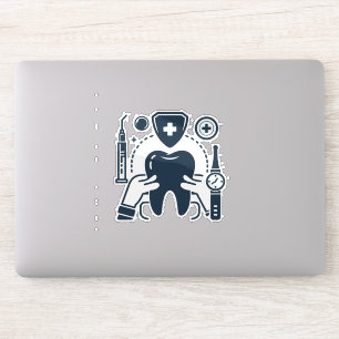 Aufkleber für die Zahnheilkunde - Ideal für Zahnär