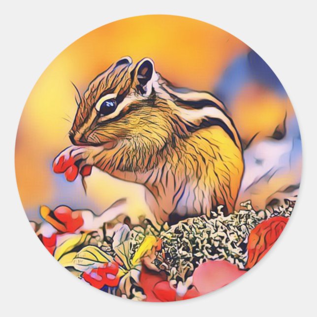 Aufkleber für digitale Kunstmalerei (Vorderseite)