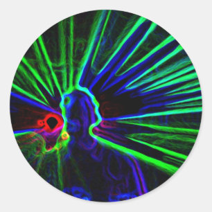 Aufkleber für DJ und Laser Lights