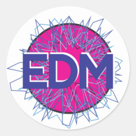 Aufkleber für EDM-Rave