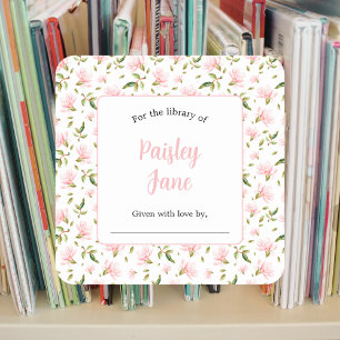 Aufkleber für ein Baby- Shower- Buch von Pink Magn